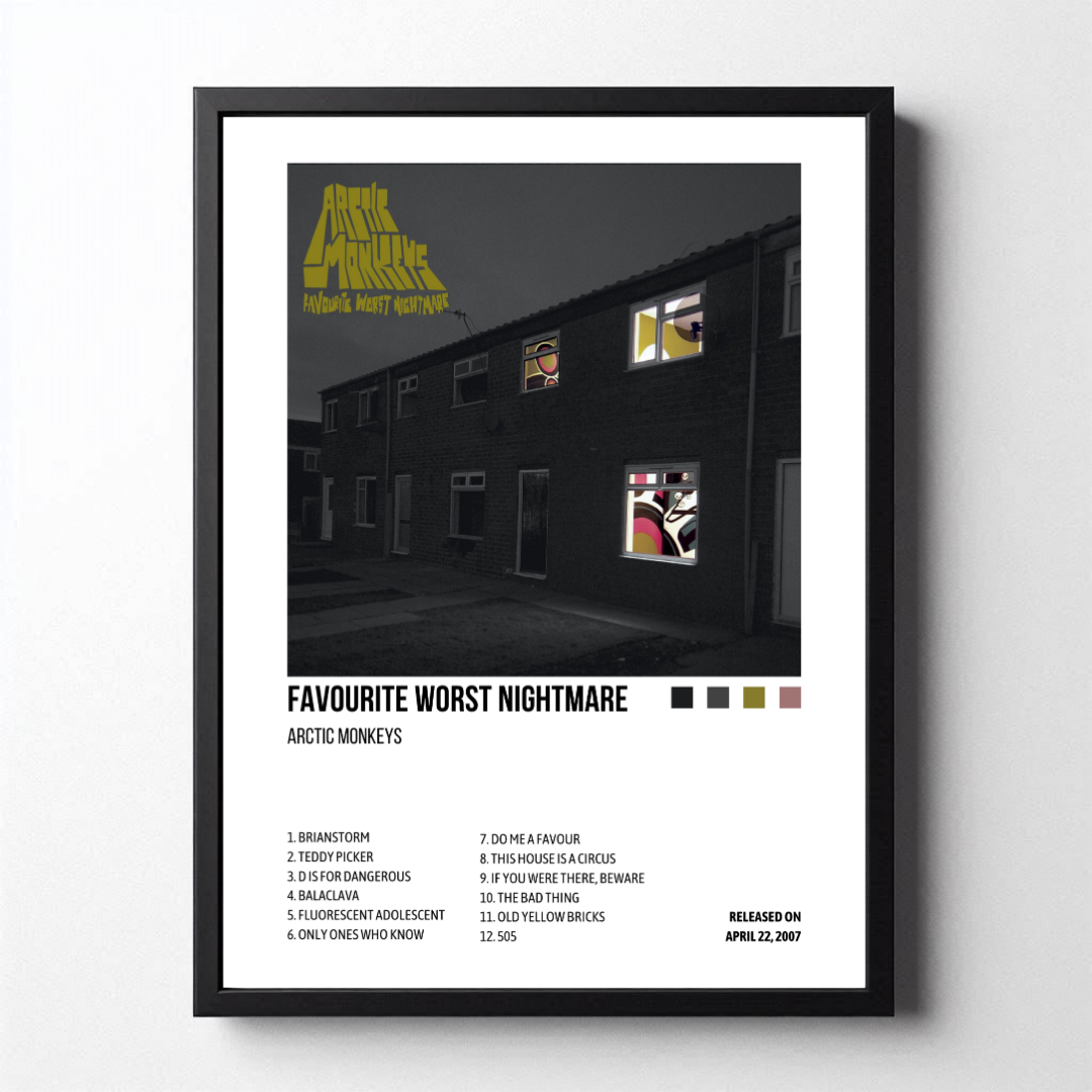 FAVOURITE WORST NIGHTMARE - ARCTIC MONKEYS