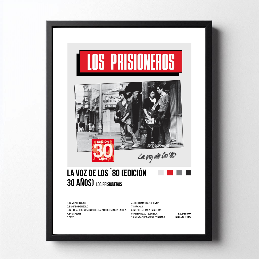 LA VOZ DE LOS ‘80 (EDICIÓN 30 AÑOS) / LOS PRISIONEROS