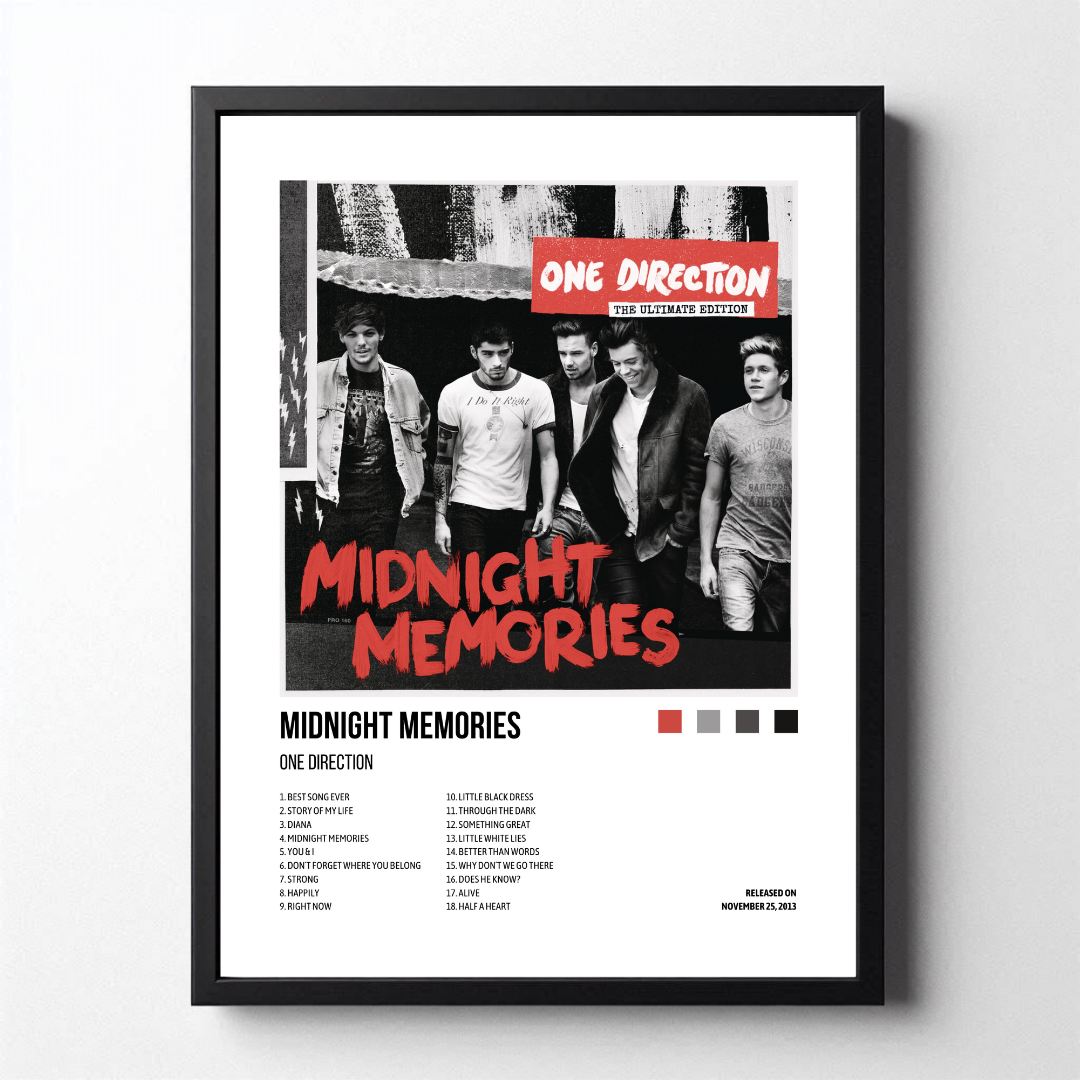 MIDNIGHTS MEMORIES / ONE DIRECTION