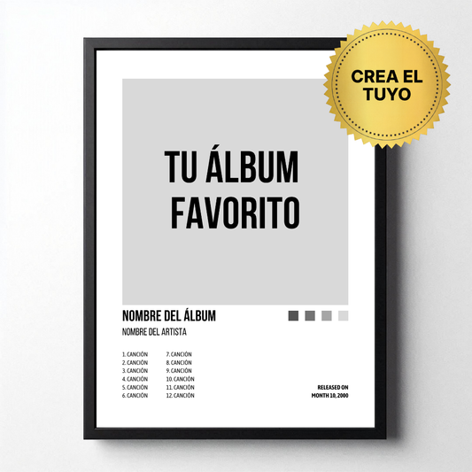 CUADRO PERSONALIZADO - ÁLBUM