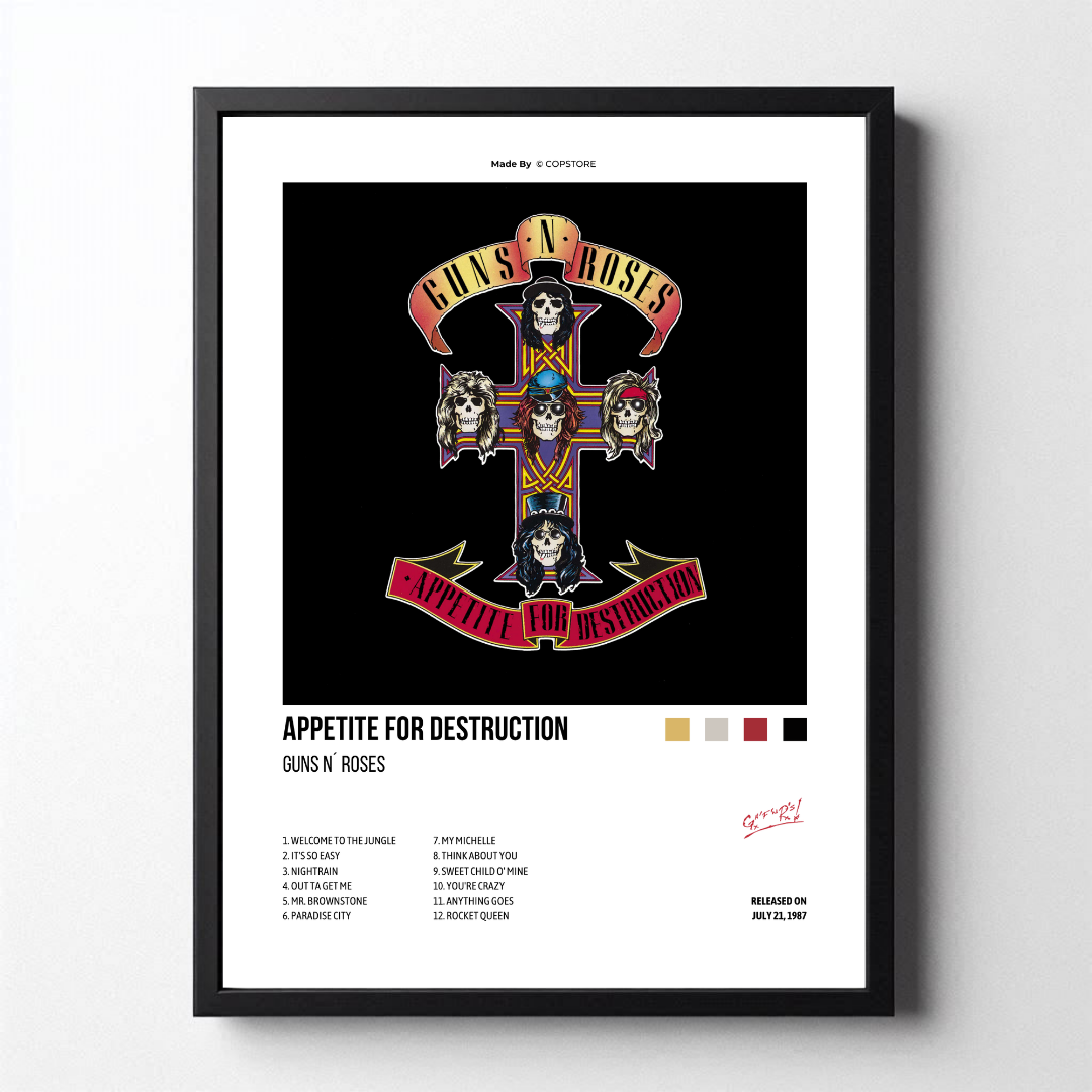 APPETITE FOR DESTRUCTION - GUNS N' ROSES