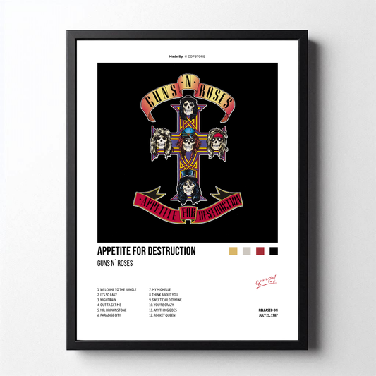 APPETITE FOR DESTRUCTION - GUNS N' ROSES